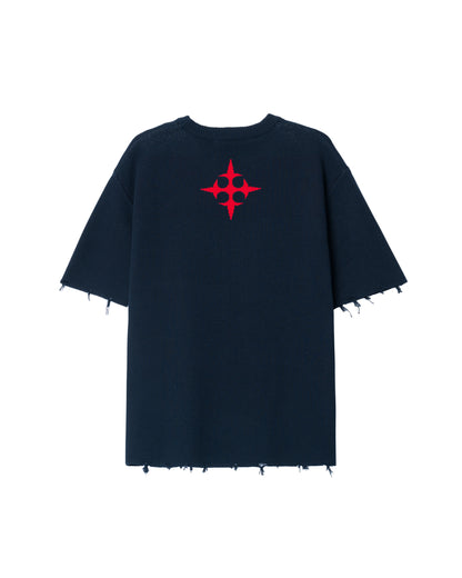 ATYS® NO.3 VARSITY KNIT COTTON T-SHIRT