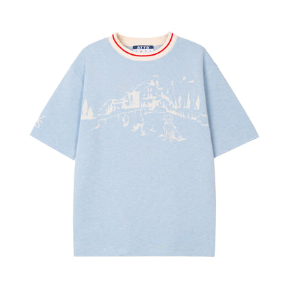 ATYS® HOMELAND KNIT COTTON T - SHIRT