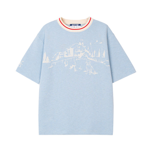 ATYS® HOMELAND KNIT COTTON T - SHIRT