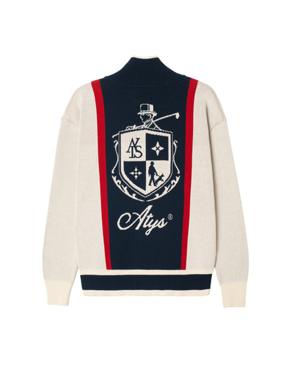 ATYS® GENTLE LEAGUE KNIT ZIP JACKET