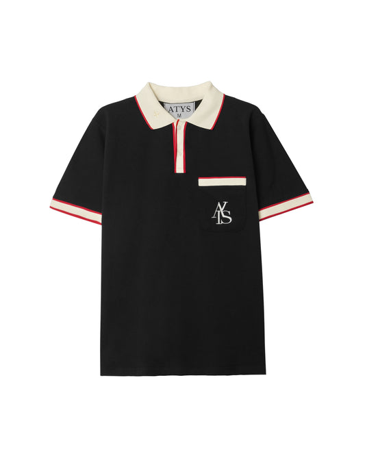ATYS® CONTRAST TRIM POLO SHIRT
