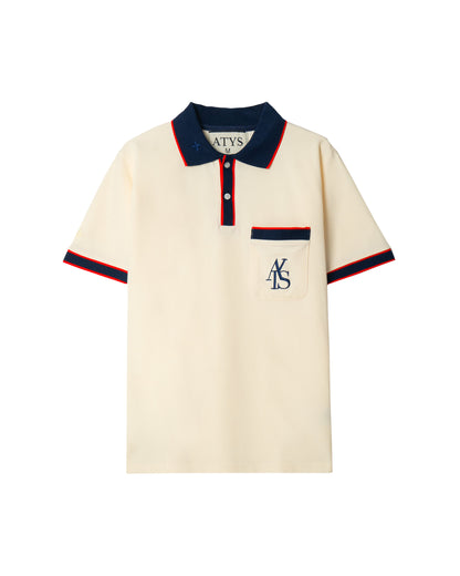 ATYS® CONTRAST TRIM POLO SHIRT