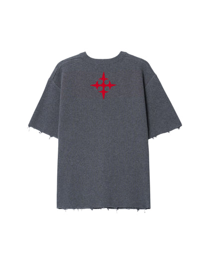 ATYS® NO.3 VARSITY KNIT COTTON T-SHIRT
