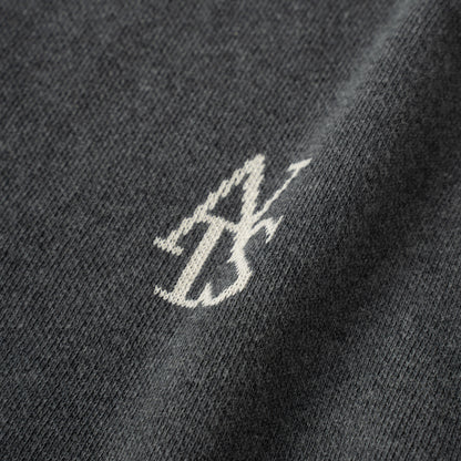 ATYS® TRI-COLOR KNIT COTTON T-SHIRT