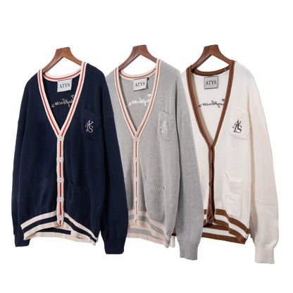 ATYS® KNIT COTTON CARDIGAN