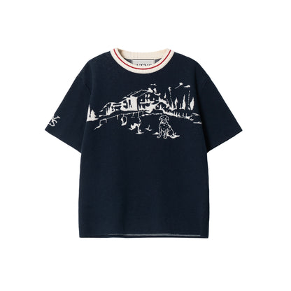 ATYS® HOMELAND KNIT COTTON T-SHIRT