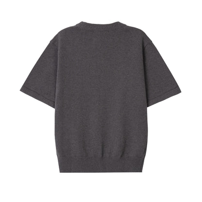 ATYS® EARLY LOGOS KNIT COTTON T - SHIRT