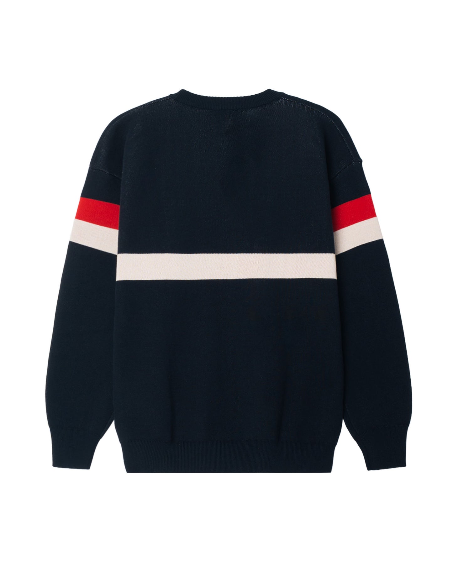 ATYS® TRICOLOR ELITE STRIPE KNIT SWEATER
