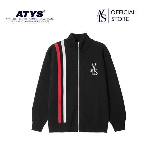 ATYS® ROYAL EMBLEM ZIPPED JACKET